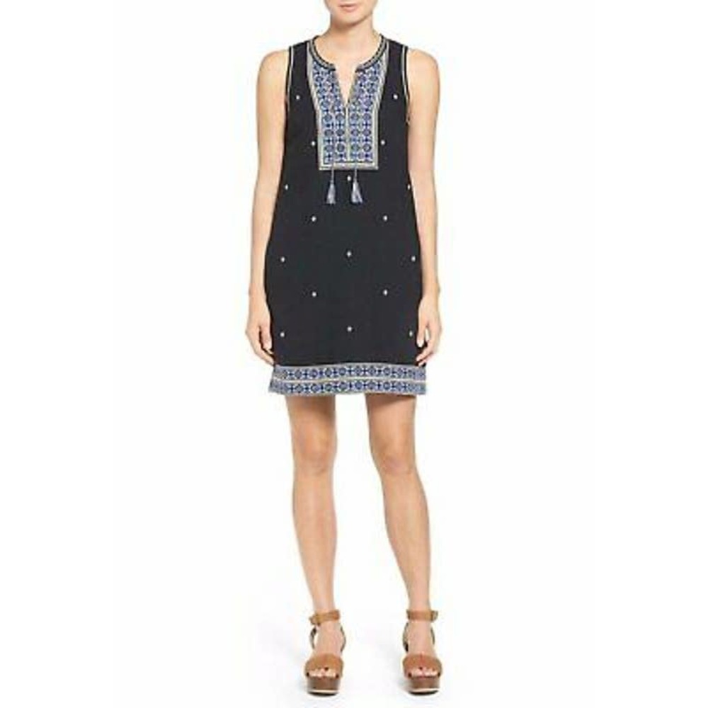 Madewell Embroidered Suncoast Dress Size 10 - Picture 2 of 8